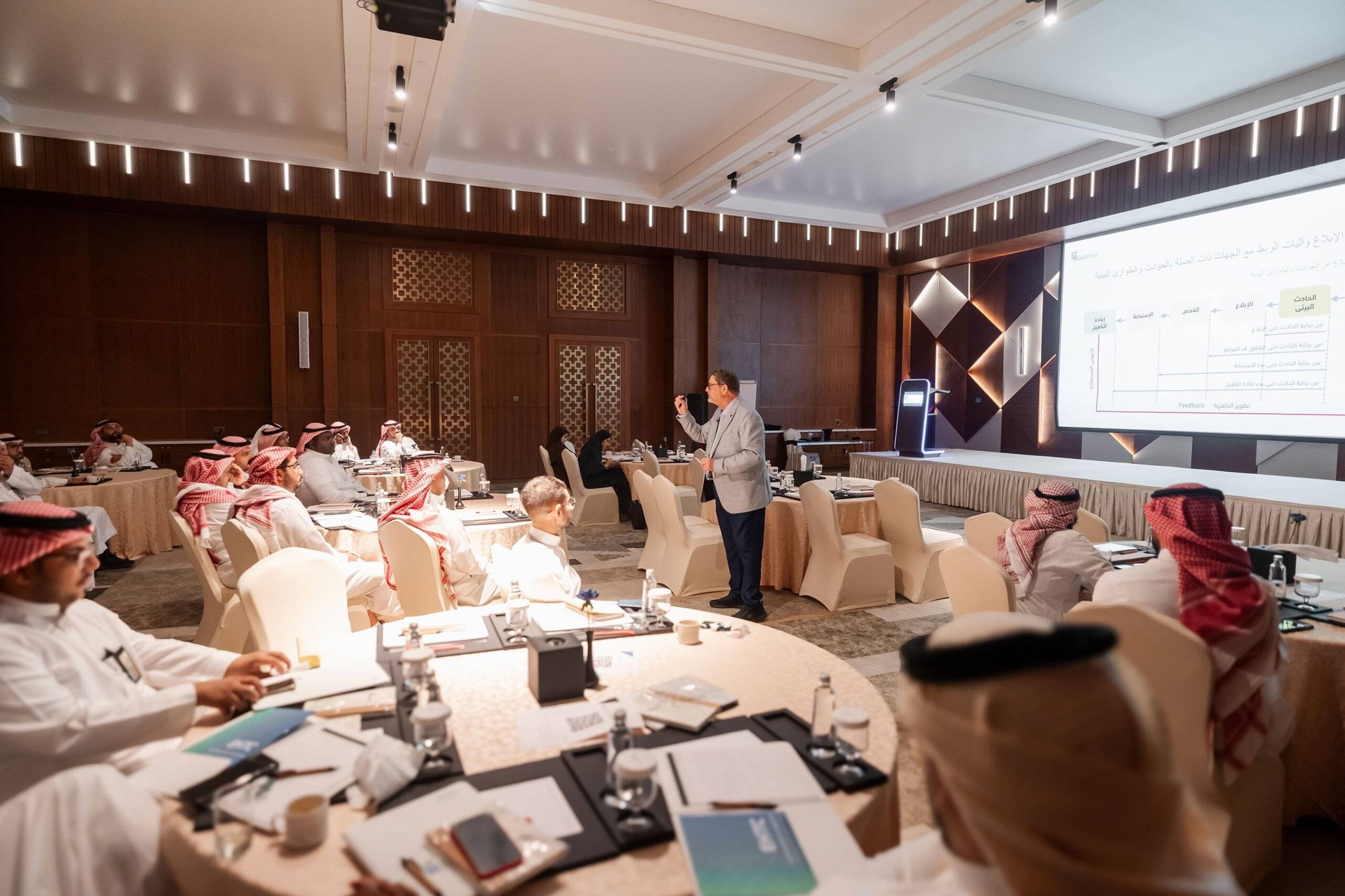 السلامة وإدارة المخاطر في مواقع العمل